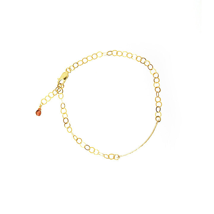 Hammered Bar Bracelet Hammered Bar Bracelet