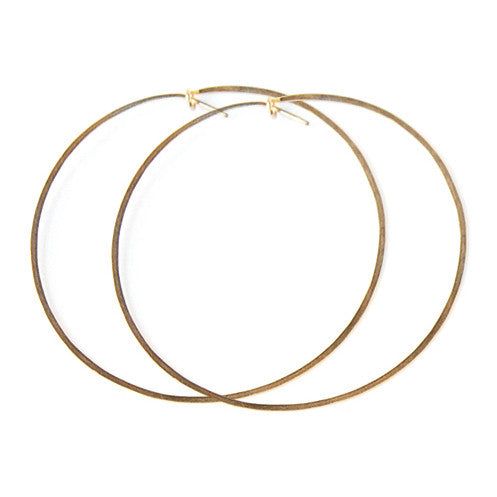 Hammered Hoops Hammered Hoops