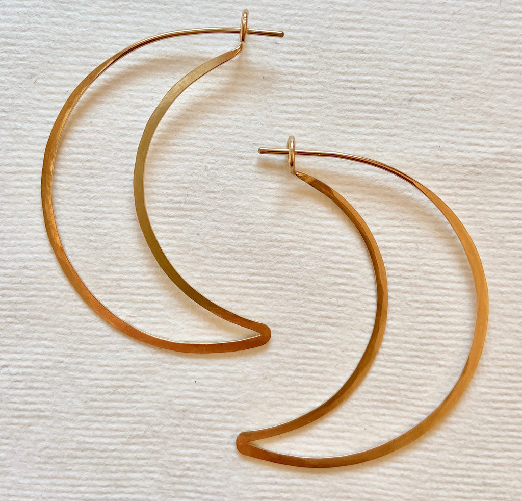 Moon Hoop - Medium Moon Hoop - Medium