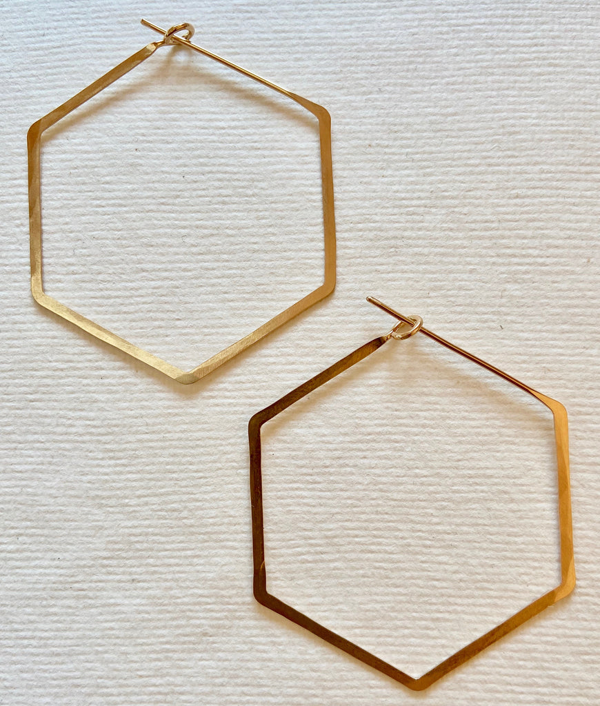 Hexagon Hoop - Medium