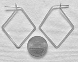 Diamond Hoop - Small