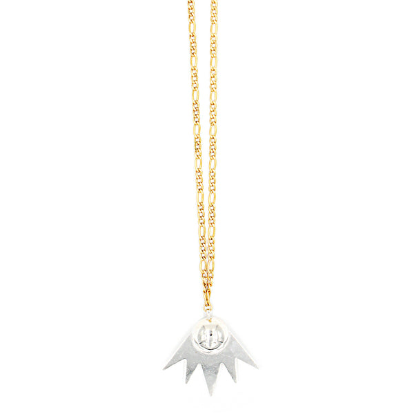 Comet Necklace - Mixed Metals