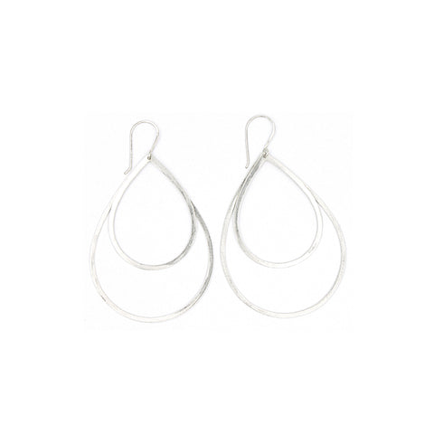 Shape Earrings: Double Kite