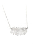 Raw Gems: Crystal Gem Chain Necklace