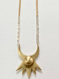 Astral Crown Necklace: Mixed Metals