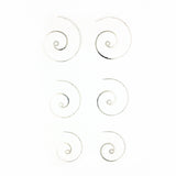 Hammered Signature Swirl Earrings