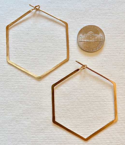 Hexagon Hoop - Medium